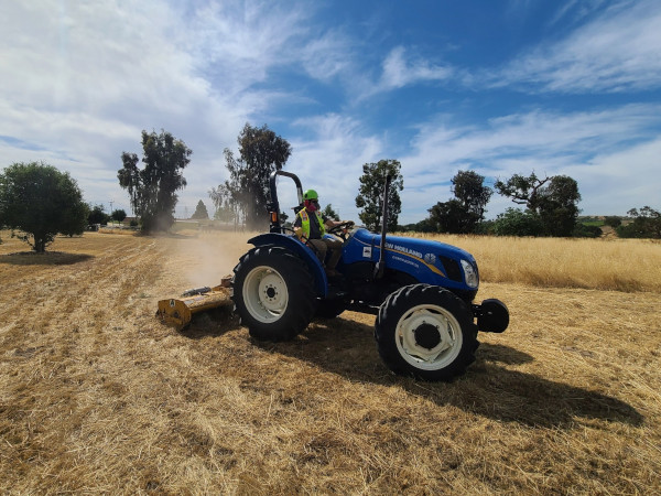 mowing central coast